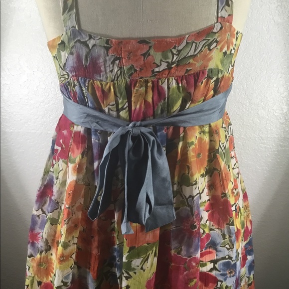 NWT Johnny Was Hanna Folk Dress Lined Sz S